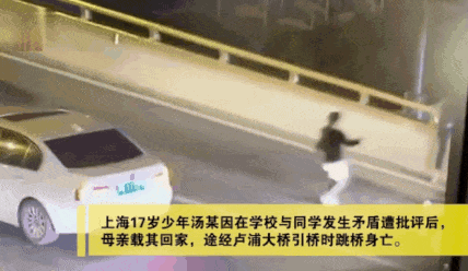 上海17岁男孩跳桥视频曝光！而这背后还有一连串的可怕数据…父母们，扎心了...（视频/组图） - 3