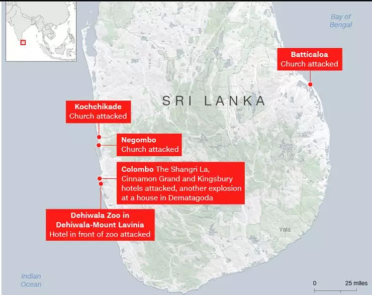 斯里兰卡连环爆炸案进展：2名嫌犯身份确认，极端组织内部信曝光（组图） - 1