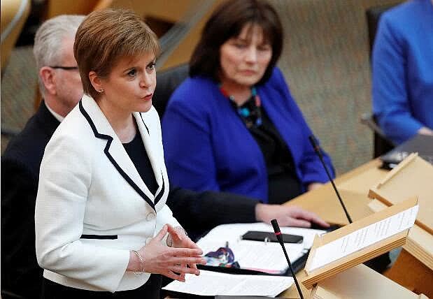 苏格兰首席大臣表示将再次筹备脱英公投。（图：路透）