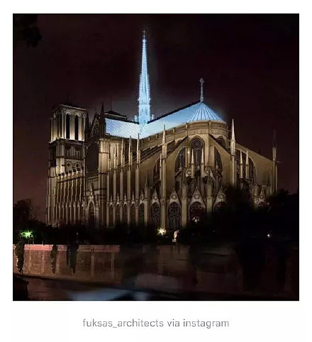 巴黎圣母院“重建设计图”曝光：画风沙雕，甚至还有改成清真寺的方案（组图） - 8