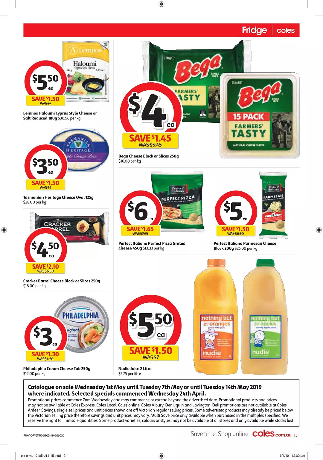 Coles 5月1日-7日折扣，炸鱿鱼、LED灯泡半价 - 15