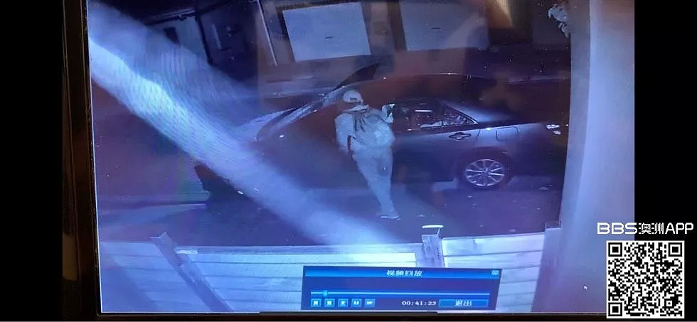 网友爆料：澳洲华人车主在自家门前被偷光！监控拍下作案全程！警方数次警告：一定要注意这个！ - 3