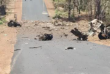 印度安全官员遭遇“毛派”地雷，16人丧生（组图） - 2