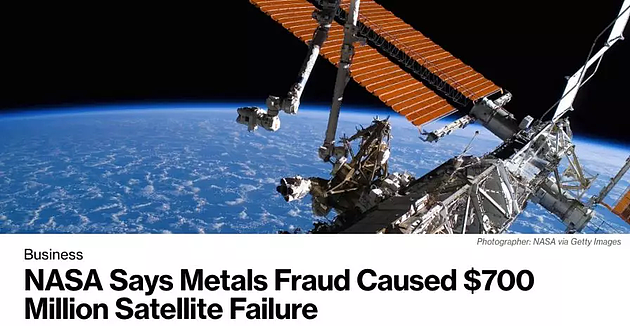 美国百年铝企惊天丑闻！篡改数据近20年，NASA两颗卫星因它坠毁（组图） - 2