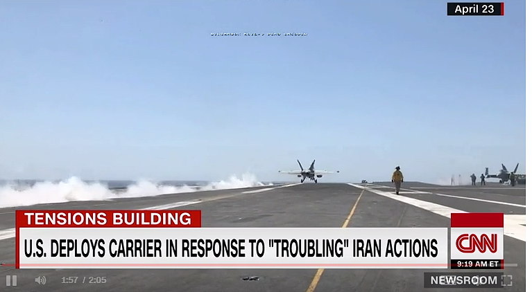 航母开到伊朗门口，因“可信情报”称伊朗策划袭击美军 （组图） - 4
