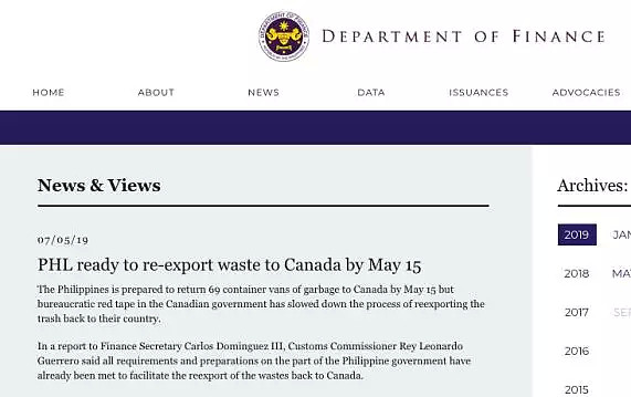 菲律宾拒收洋垃圾 限加拿大一周自掏运费运回本国（组图） - 3