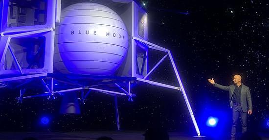 贝索斯公布月球登陆器 拟2024年送人上月球（组图） - 1
