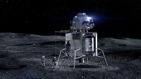 贝索斯公布月球登陆器 拟2024年送人上月球（组图） - 5