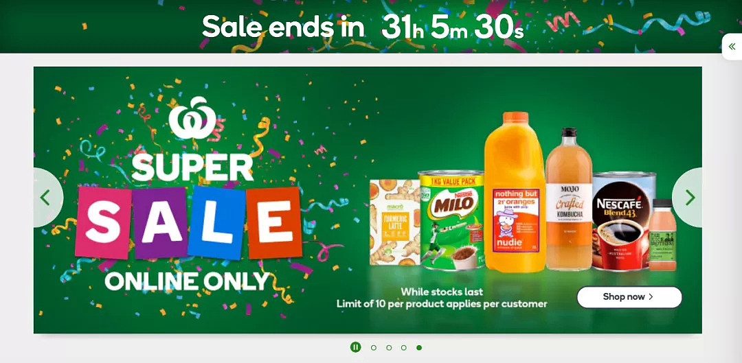 就今天！Woolworths1000种商品半价，限时50%OFF！还剩不到24小时，快抢！ - 32