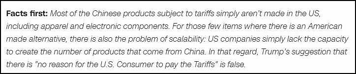 中国反制 特朗普教美国人避税 CNN直接打脸（图） - 2