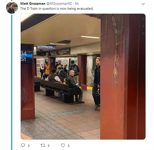 突发惊魂！纽约地铁乘客玩命逃跑 场面一度混乱 背后原因竟然是……（组图） - 6