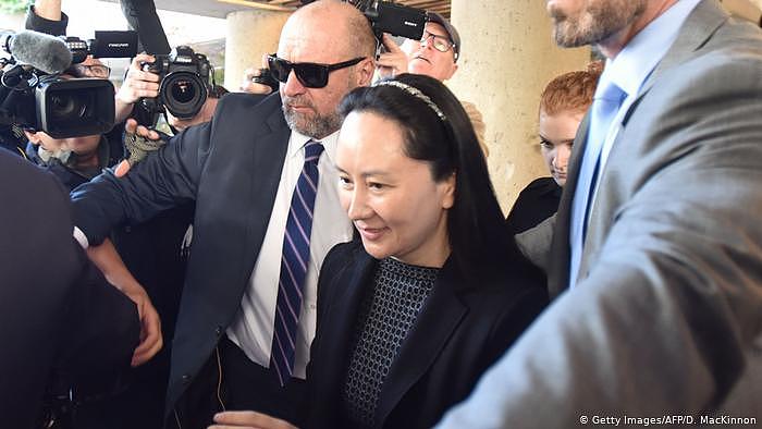 Kanada | Finanzvorstand von Huawei, Meng Wanzhou | Gerichtssaal in Vancouver (Getty Images/AFP/D. MacKinnon)