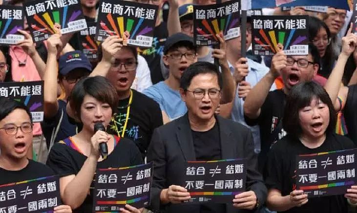 台湾在争议中通过同性伴侣婚姻法，民进党趁机炒作“台独”（组图） - 5