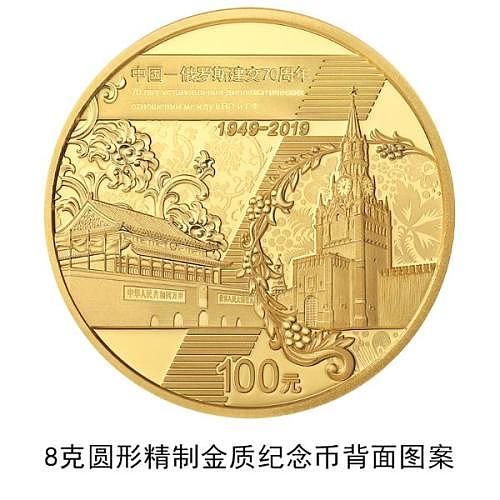 中国将发行新100元金币 上面却印着俄罗斯（图） - 2