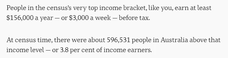 高能！一键查看你在澳洲工资收入排名！我已超过99%的澳洲人，快看看你的！ - 14