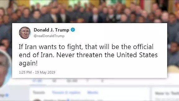 “敢动美国就是末日”，特朗普怒发警告！与伊朗大战一触即发？（组图） - 3