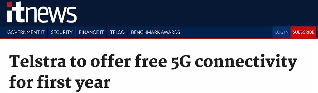 突发！澳洲Telstra宣布启用5G网络服务，一年免费连接！全澳重要城区全覆盖！（组图） - 2
