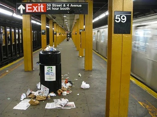 纽约最恶心地铁车厢刷爆网络！而现实比这还糟100倍…（视频/组图） - 33
