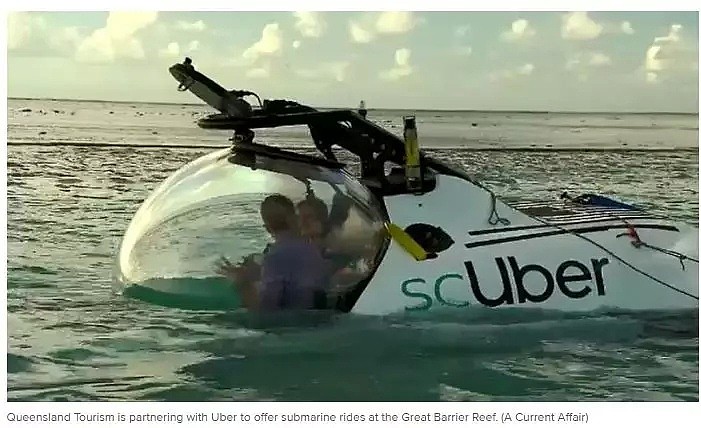 网约潜水艇即将上线！Uber将在昆士兰大堡礁推出深海巡游服务 - 4