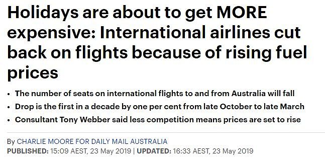 重磅！中国多家航空公司关停航线！澳媒：来往澳洲机票将全面涨价！（组图） - 16