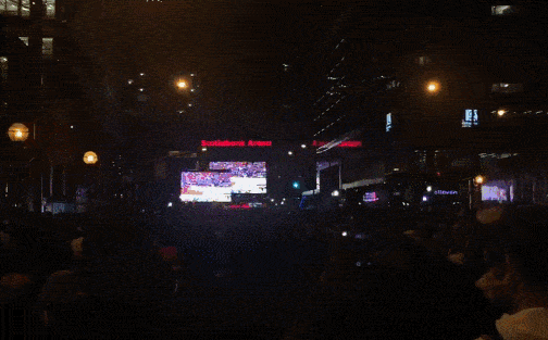 多伦多猛龙创造历史！球迷狂欢裸奔冲上TTC车顶（视频/组图） - 4