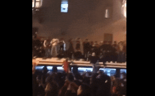 多伦多猛龙创造历史！球迷狂欢裸奔冲上TTC车顶（视频/组图） - 8