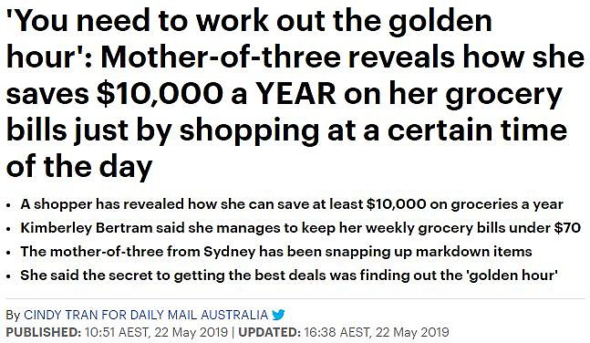 惊！只要知道超市这个潜规则，一年可省$1万！悉尼妈妈亲自实践，果然有用（组图） - 1