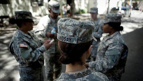 美国女兵