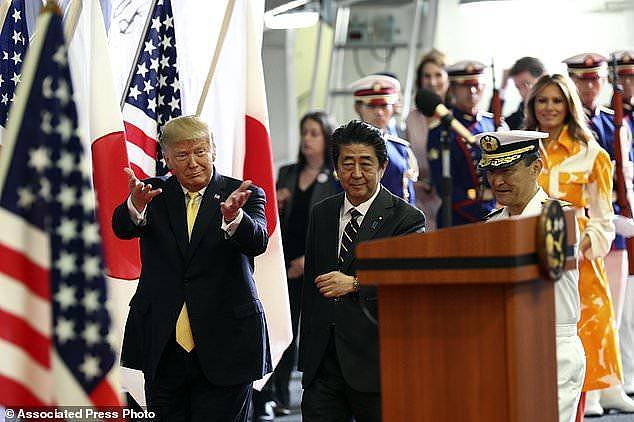 特朗普丢大人了！居然对日本军人说“国殇日快乐”！