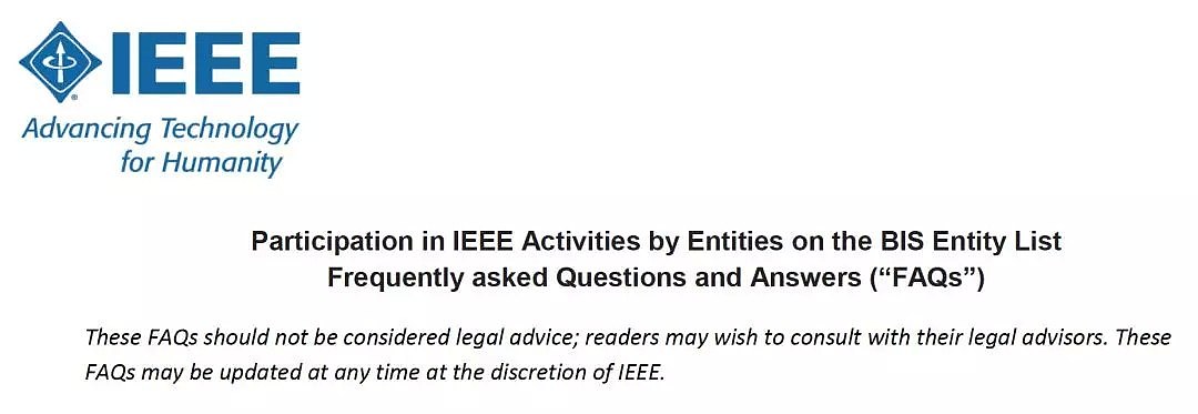 学术圈炸了！IEEE限制华为相关专家参与审稿（组图） - 2