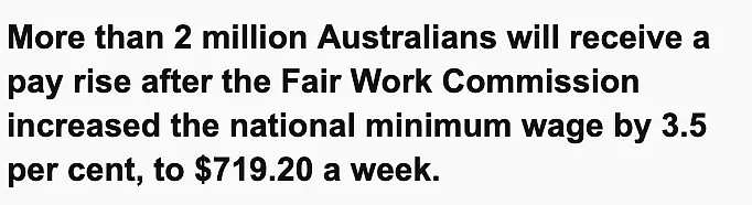 又加薪！7月1生效！全澳220万人将受益！墨尔本华人男子手握10万年薪：这点儿哪够 - 3