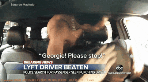 乘客赤裸上身疯狂殴打Lyft司机！司机吓尿高呼“不是我的错”背后原因竟是（组图） - 9