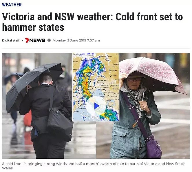 悉尼进入狂风雷暴雨模式！1天下1个月的雨，连下3天！冰雹、洪水席卷全澳 - 10