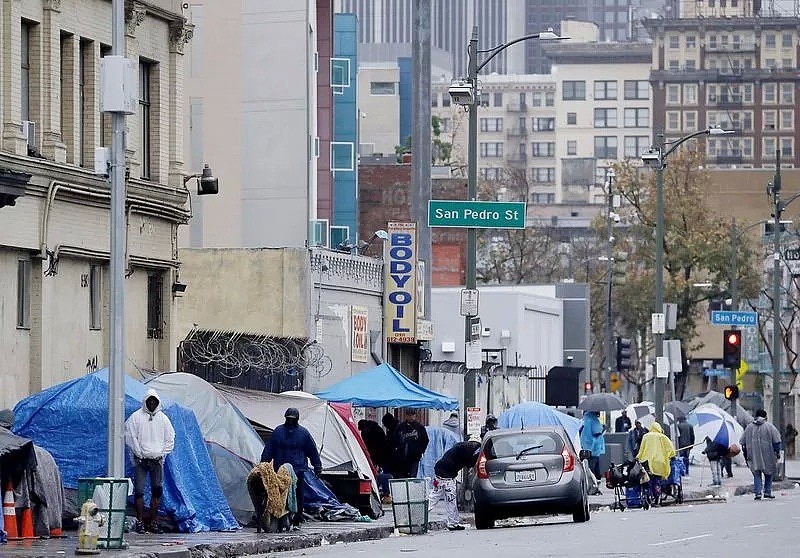 洛杉矶竟变成了这样！全美犯罪率最高的贫民窟被曝光！（组图） - 8