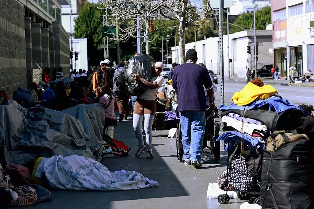 洛杉矶竟变成了这样！全美犯罪率最高的贫民窟被曝光！（组图） - 12
