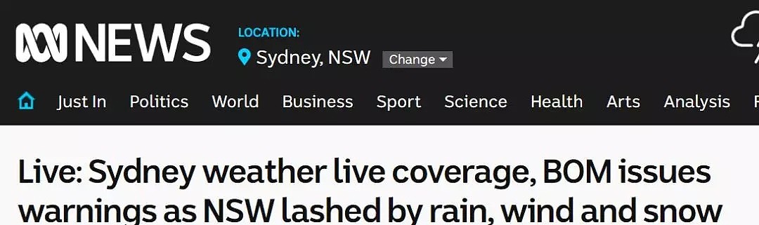 蓝山暴雪，航班轮渡取消，火车延误！狂风暴雨席卷悉尼！“冒着生命危险走在路上...” - 53