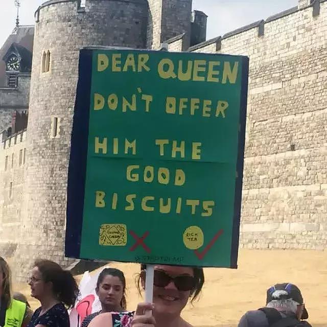 怼市长，骂王妃，得罪女王……英国人：小饼干都别给川普吃