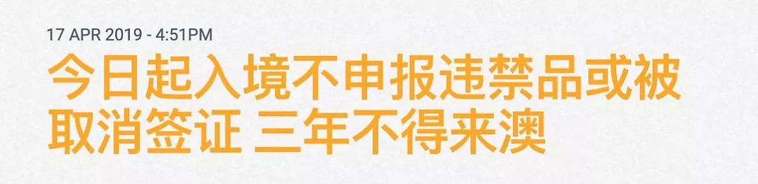 惊！中国游客入境被罚500万！大使馆、澳媒发文提醒！更可怕的还在后面... - 30