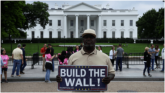白宫计划建高度翻倍的新围栏 网友：特朗普真喜欢墙（组图） - 1
