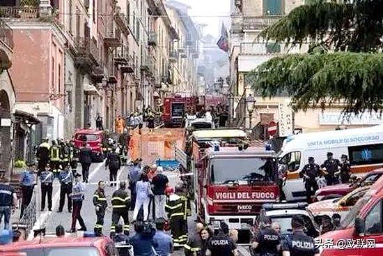 罗马省一市镇政府发生煤气爆炸 致15伤1儿童重伤