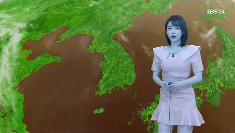 韩国电视台惊现异常画面，蓬佩奥脸变蓝色，持续近1小时（组图） - 1