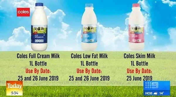 8款澳洲热销牛奶紧急召回，疑含清洁剂！Coles、Woolworths及IGA均有售！（组图） - 5