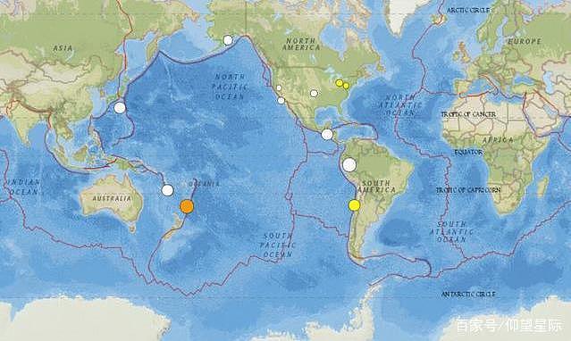 新西兰马德克群岛发生7.2级地震，触发海啸警报（组图） - 3