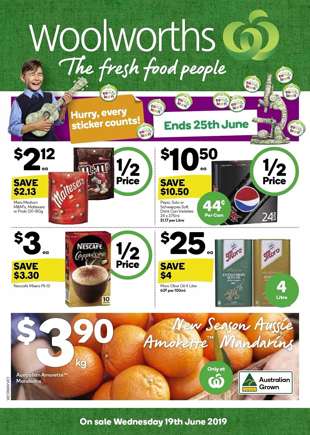 Woolworths 6月19日-6月25日折扣，酸奶、炸鸡排、美发产品都半价（组图） - 1