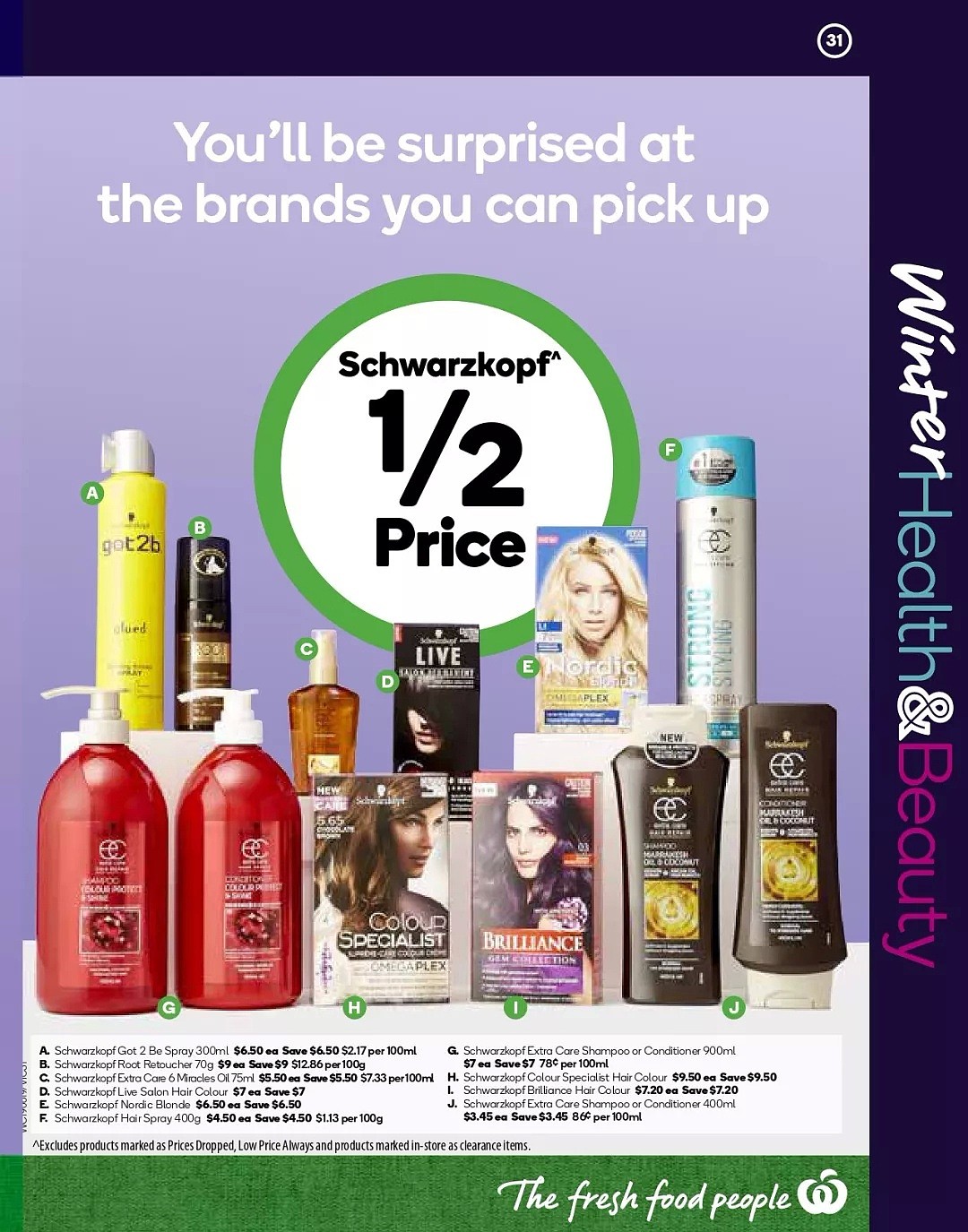 Woolworths 6月19日-6月25日折扣，酸奶、炸鸡排、美发产品都半价（组图） - 31