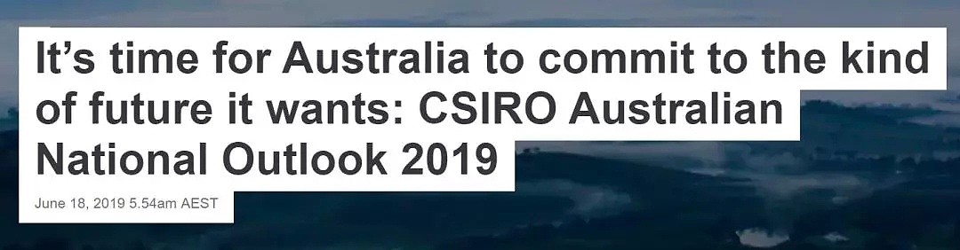 《2019澳大利亚全国展望报告》出炉！未来40年澳洲发展需要怎样的人才？ - 1