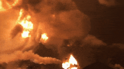 美国大型炼油厂突发爆炸 巨大橘色火球照亮天空 油价闻讯暴涨！（视频/组图） - 4