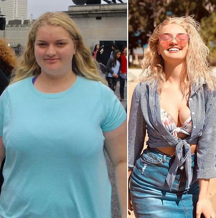 她16岁因太胖遭霸凌，1年甩肉120斤惊艳全澳：自律是最好的整容刀！（组图） - 22