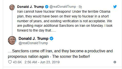 特朗普宣布：将于周一对伊朗实施“重大额外制裁” （组图） - 3