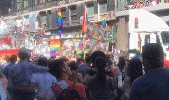 裸奔狂欢！多伦多同性恋大游行，DT一片彩虹海洋，连屋顶都是人！（组图） - 19